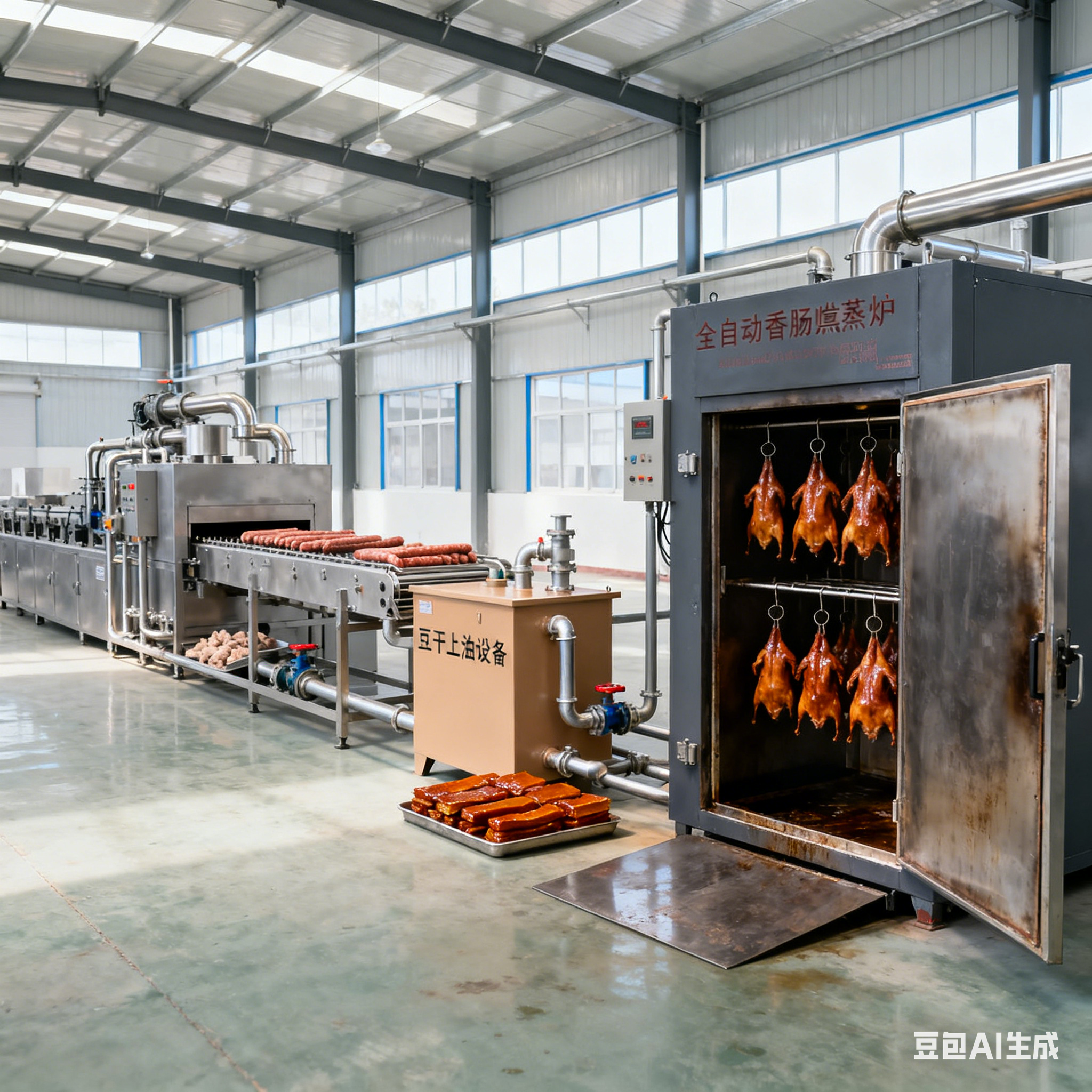 熟食加工設(shè)備如何適配不同品類生產(chǎn)需求？(圖1)