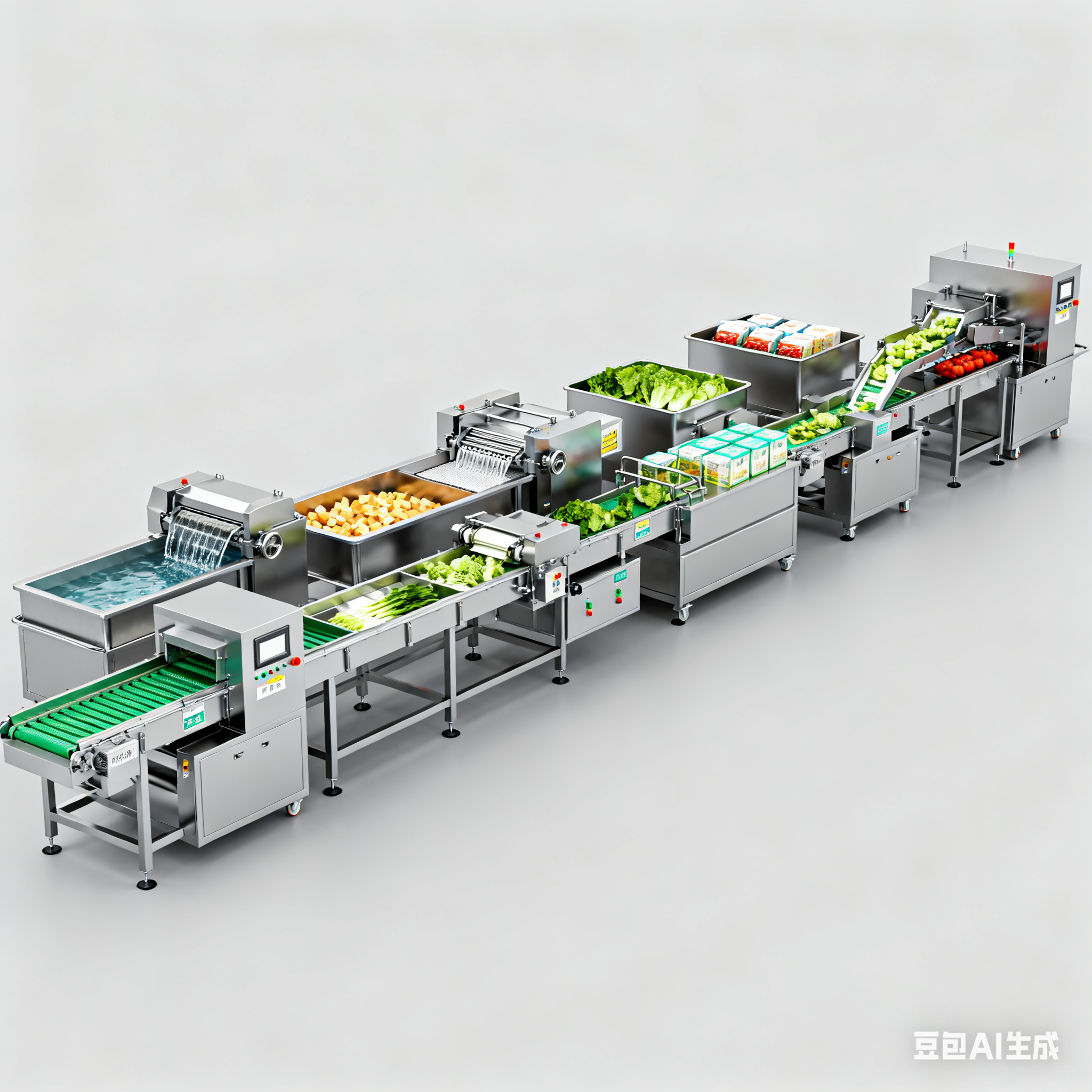 凈菜加工全套流水線的基礎認知(圖1)