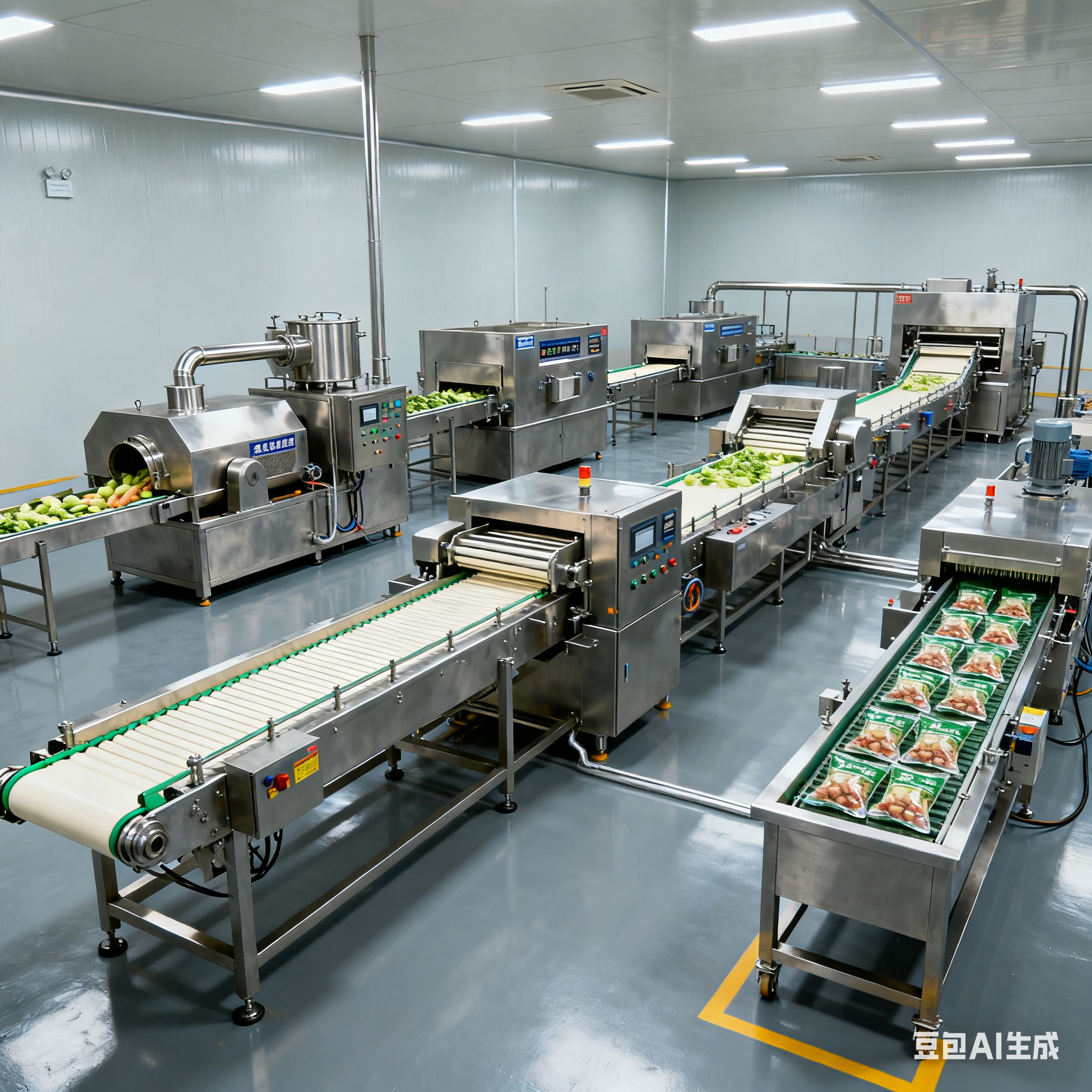 凈菜加工全套流水線的基礎認知(圖4)
