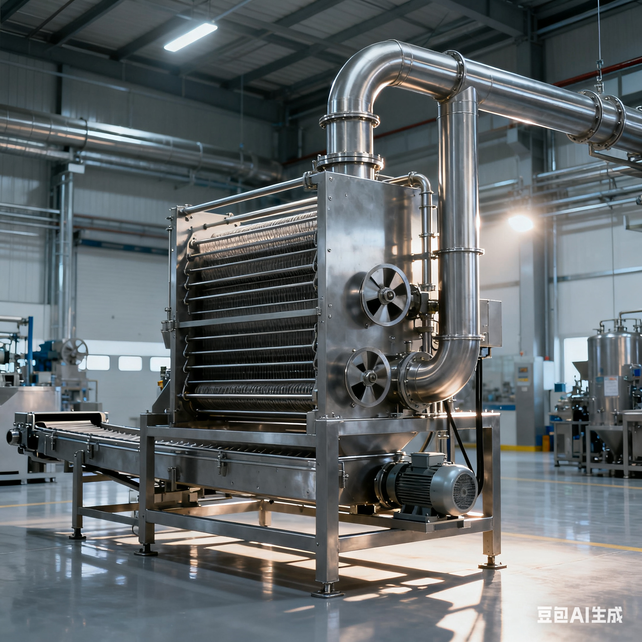 噴淋式竹筍氣泡清洗設(shè)備生產(chǎn)線有哪些特點(diǎn)？如何運(yùn)作？(圖4)