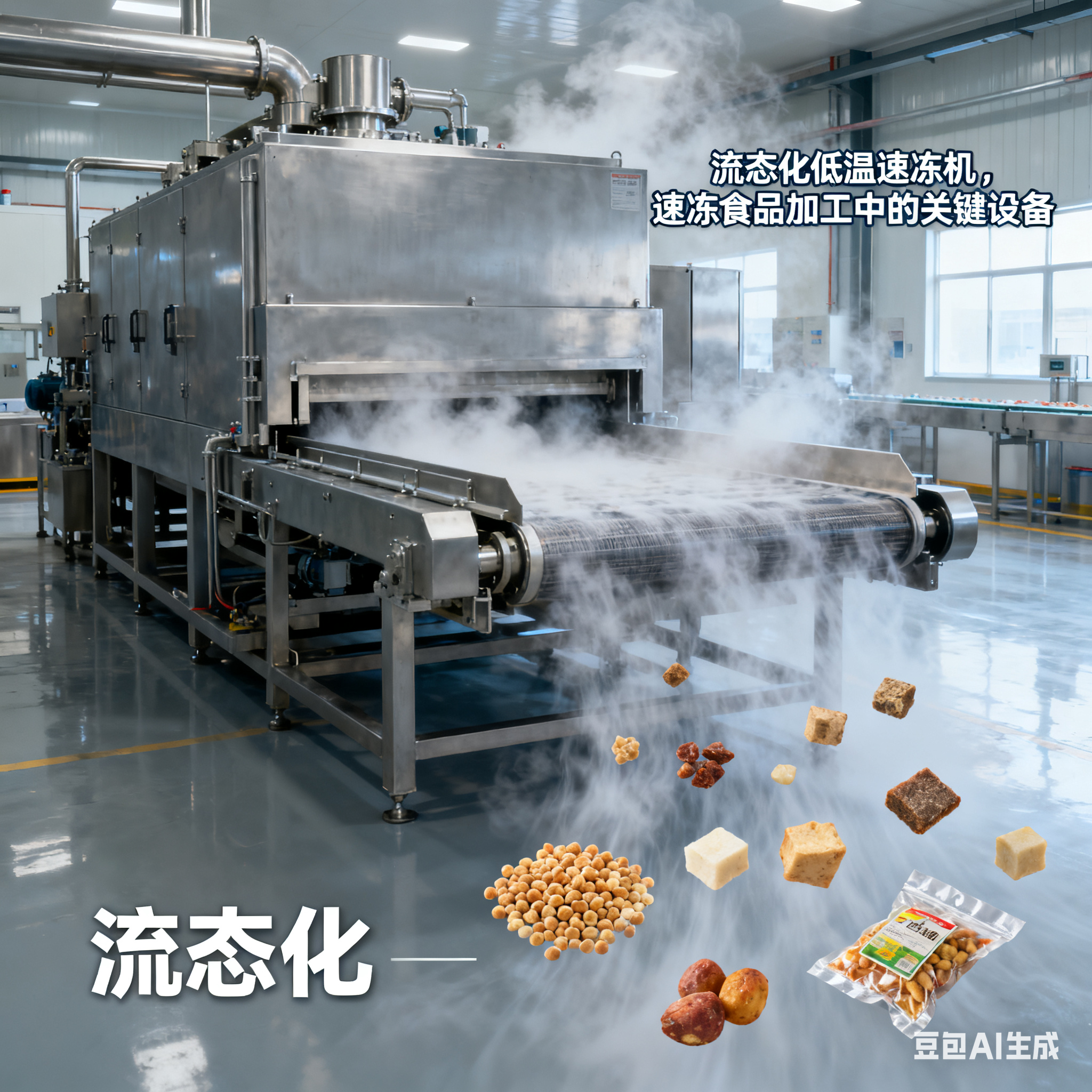流態(tài)化低溫速凍機(jī)的基礎(chǔ)認(rèn)知(圖1)