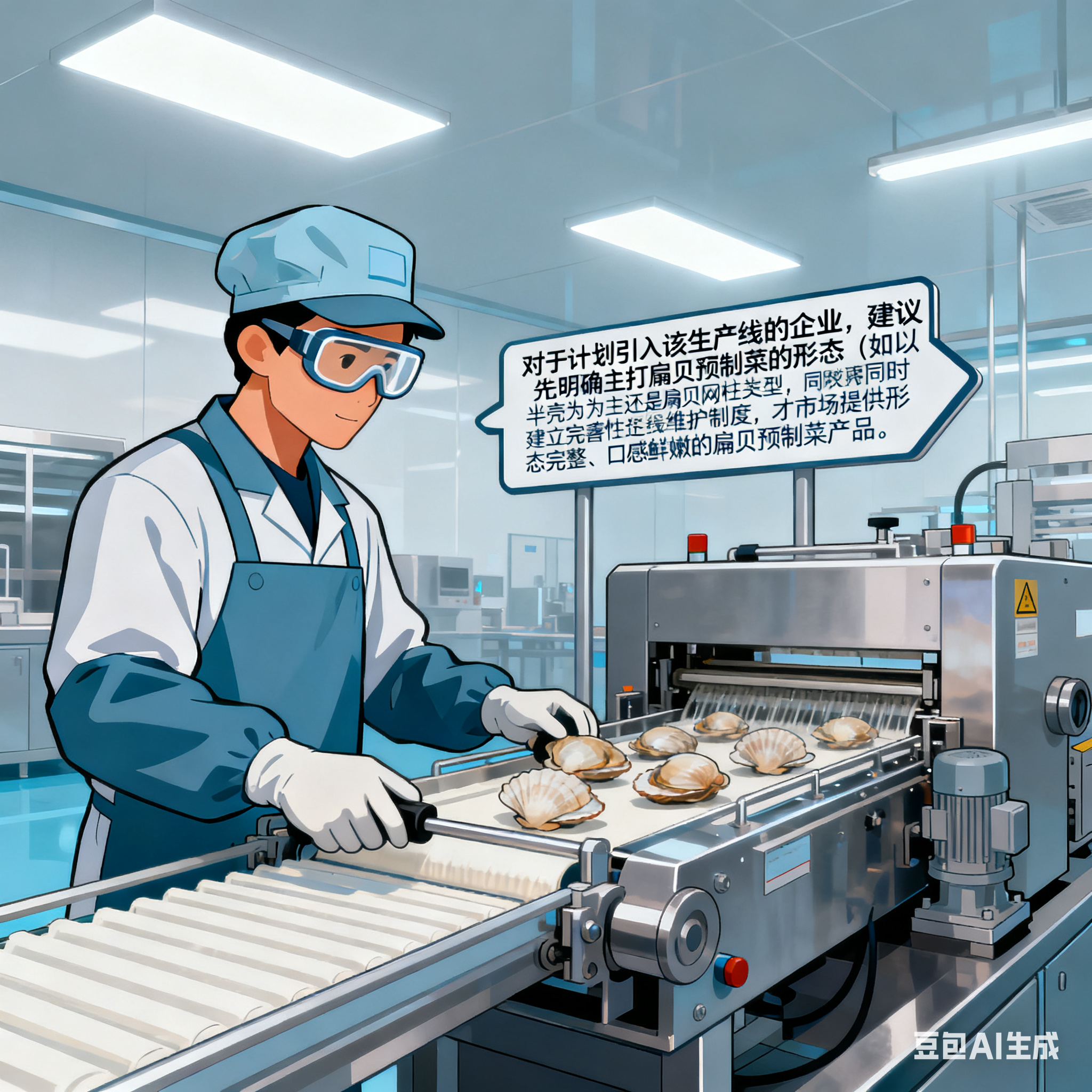 生產(chǎn)線的基礎(chǔ)認(rèn)知與扇貝預(yù)制菜適配性(圖8)