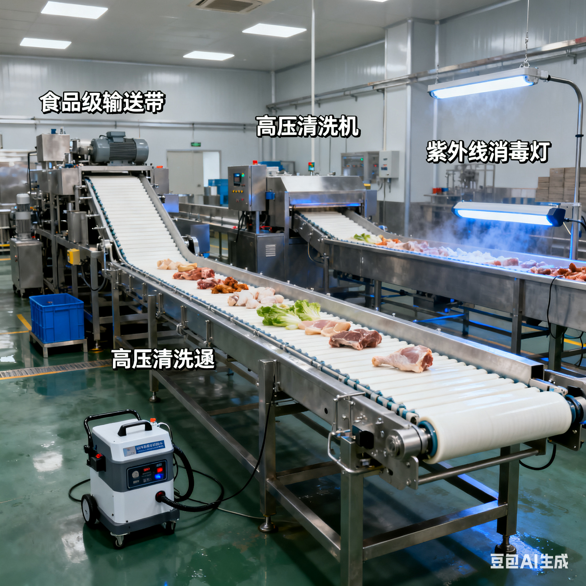 風(fēng)味茄子紅燒肉飯盒預(yù)制菜，生產(chǎn)線設(shè)備如何搭配？(圖5)