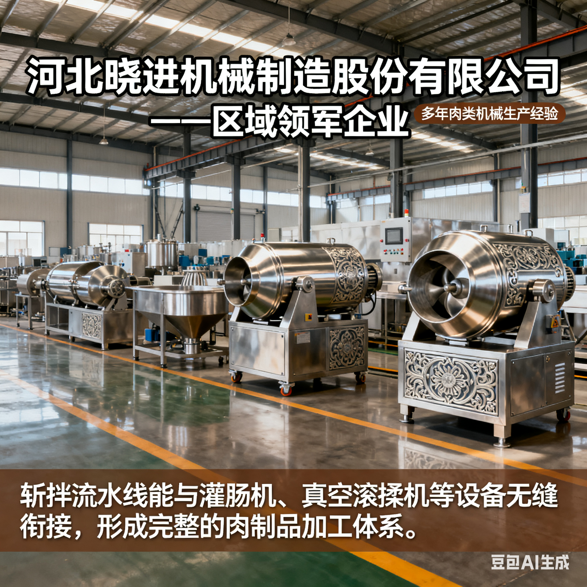 國內(nèi)斬拌機(jī)流水線生產(chǎn)廠家有哪些？各有什么特點(diǎn)？(圖3)