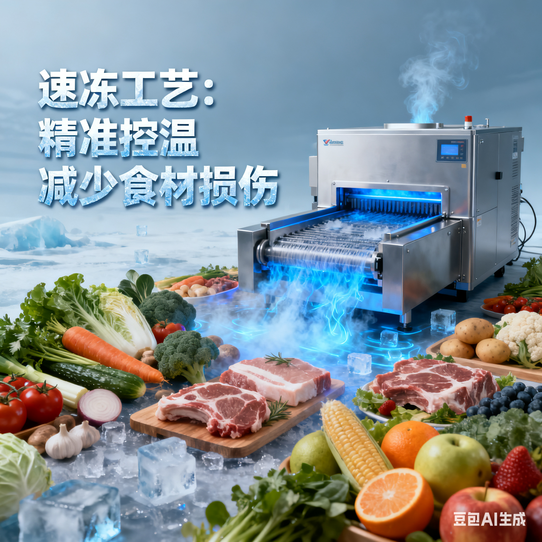 預(yù)制菜速凍流水線如何保障品質(zhì)？會(huì)讓產(chǎn)品變味道嗎？(圖2)