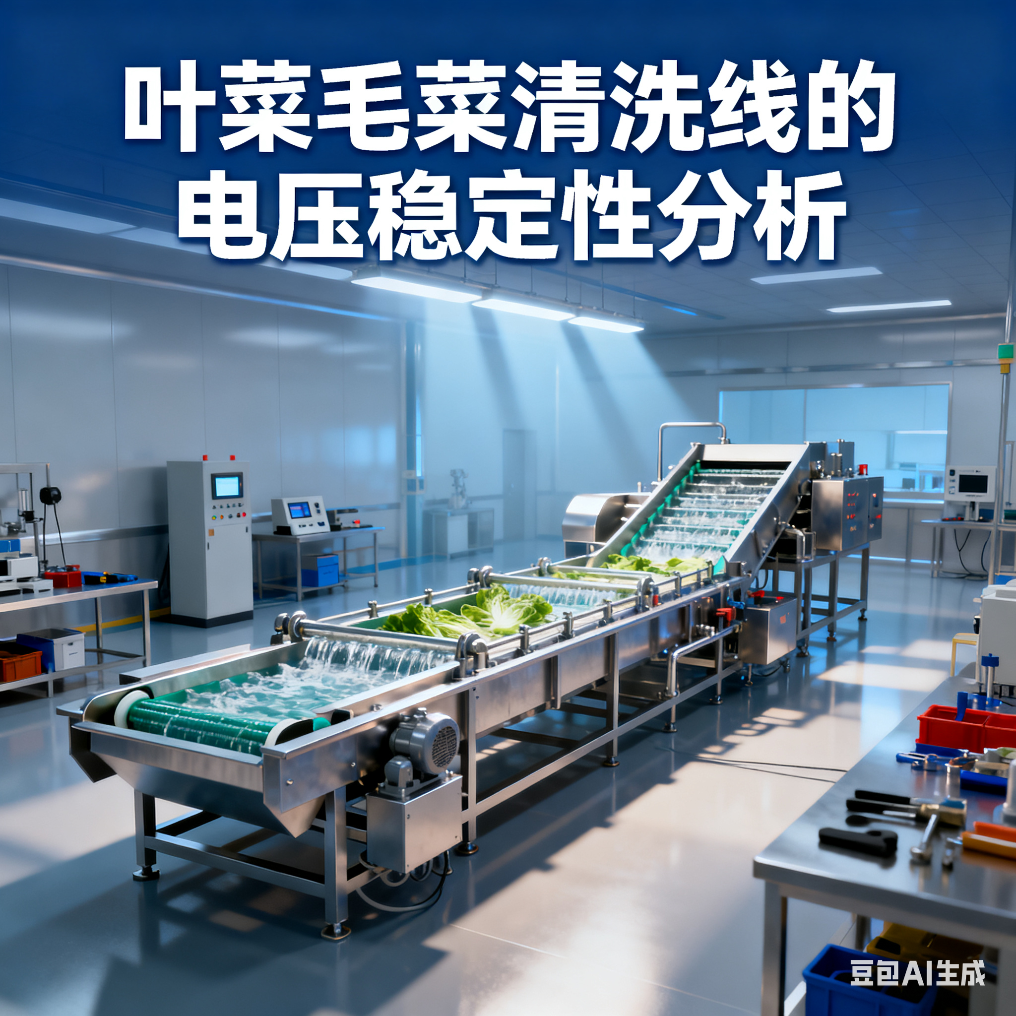 葉菜毛菜清洗線電壓穩(wěn)定嗎？生產(chǎn)中易出現(xiàn)哪些問(wèn)題？(圖1)