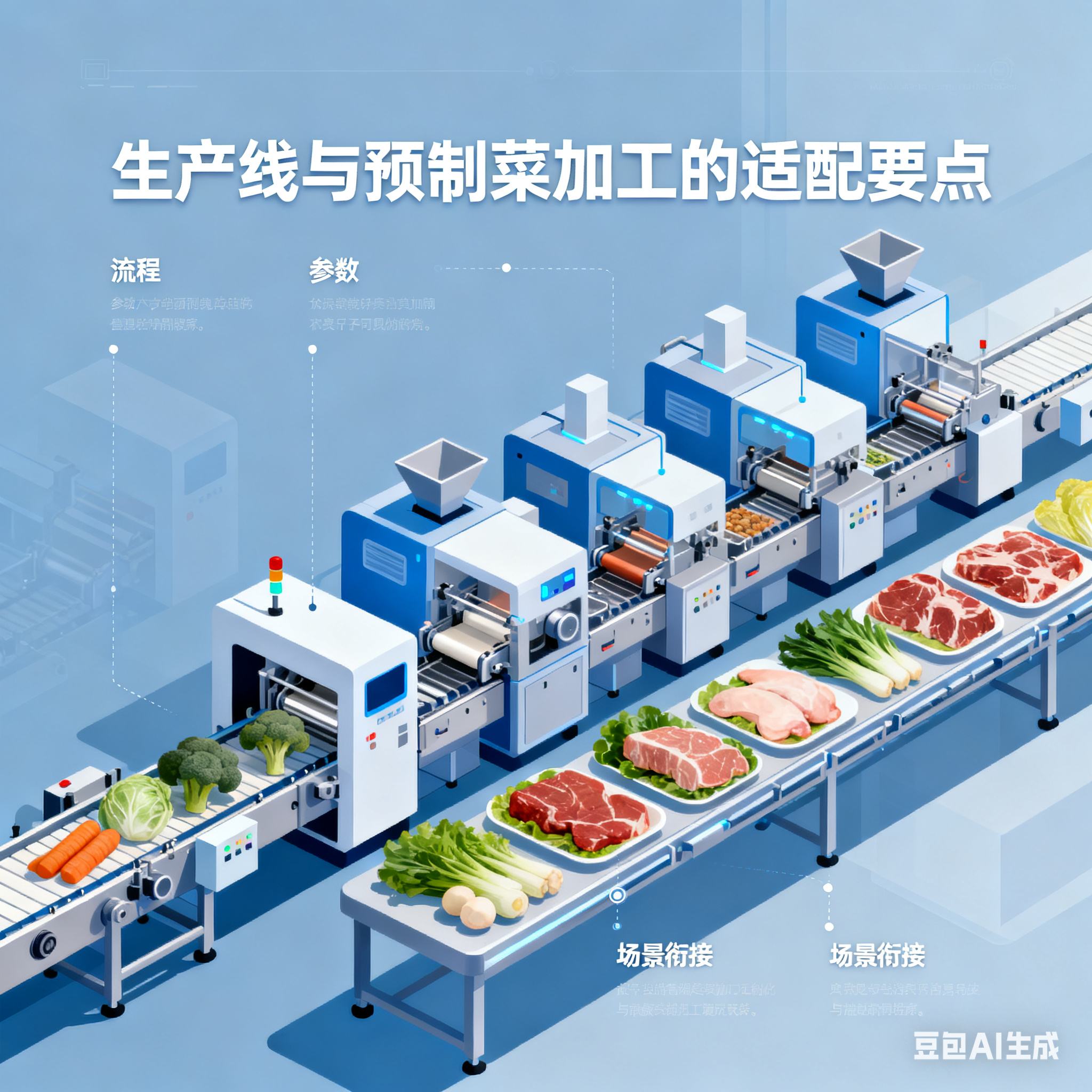 全自動毛豆草菇漂燙機生產(chǎn)線，如何滿足預(yù)制菜加工需求？(圖4)