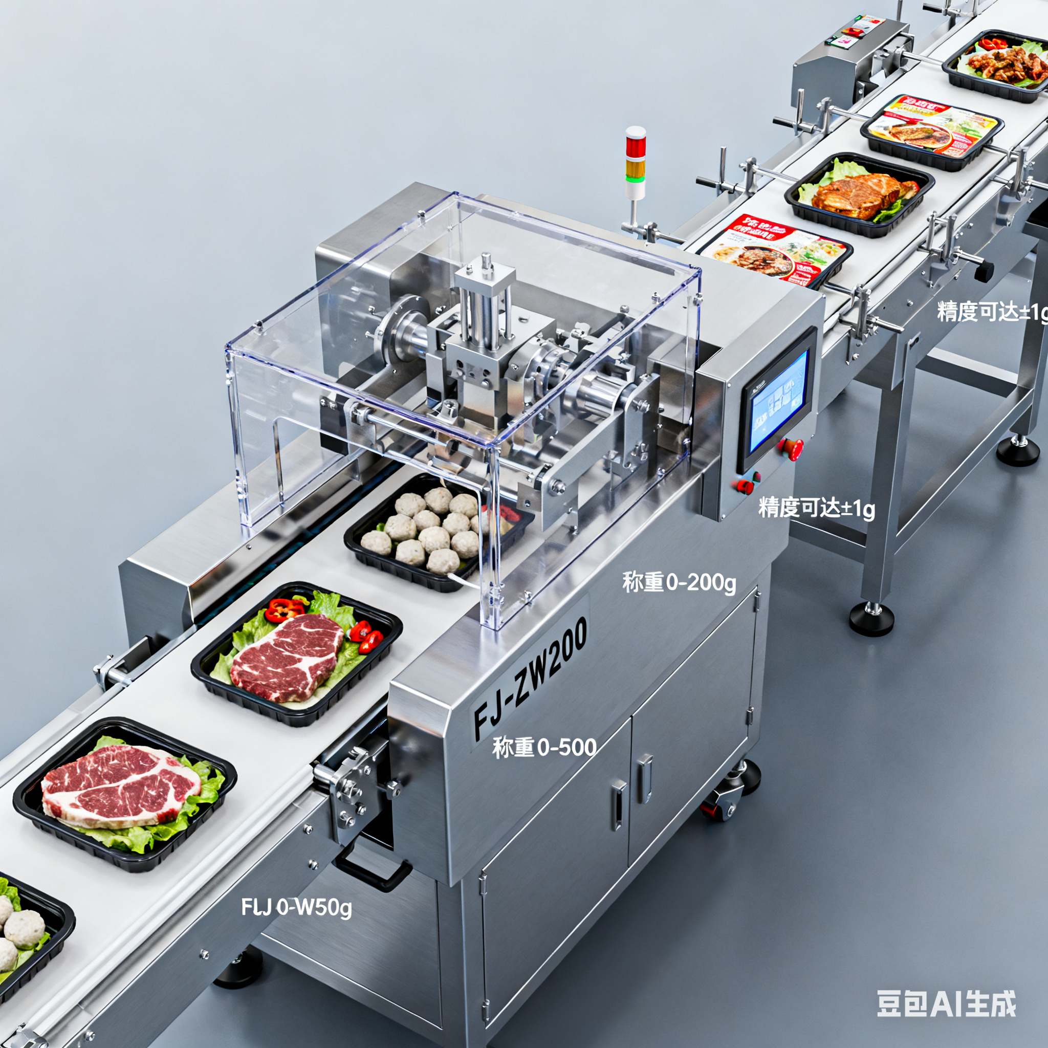 預(yù)制菜分揀線、雞爪鹵制生產(chǎn)流水線及流水線殺豬分別包含哪些核心設(shè)備(圖2)