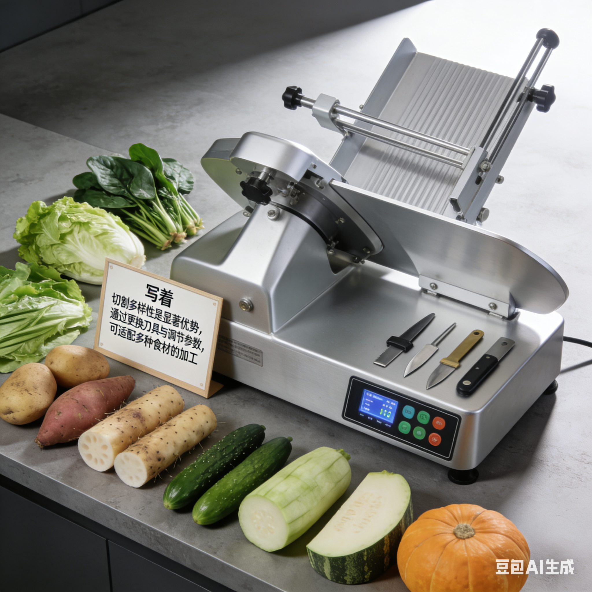 多功能數(shù)控切菜機(jī)生產(chǎn)線 能否滿足多樣切片 / 絲 / 段需求？(圖2)