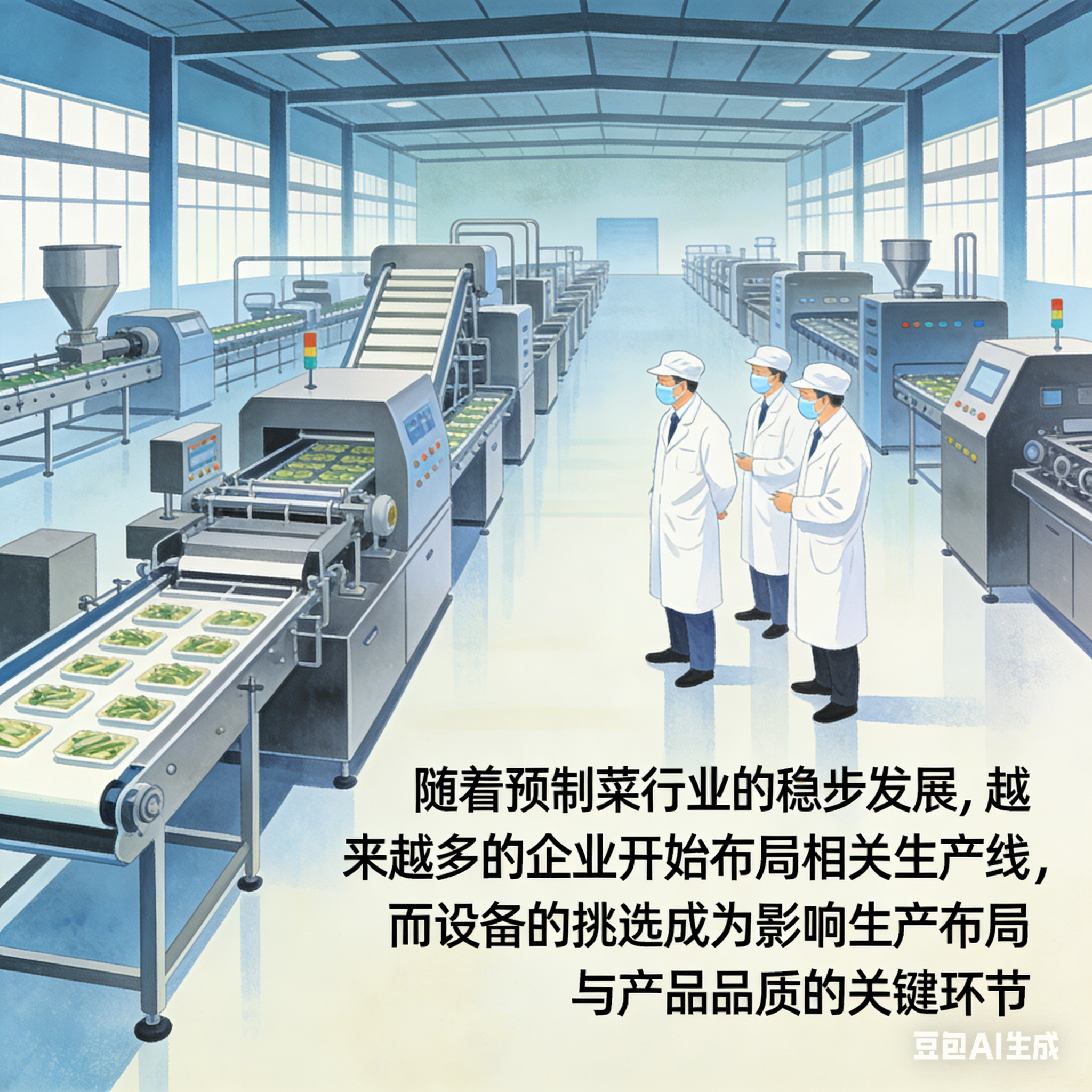 預(yù)制菜生產(chǎn)線設(shè)備該如何合理挑選？(圖1)