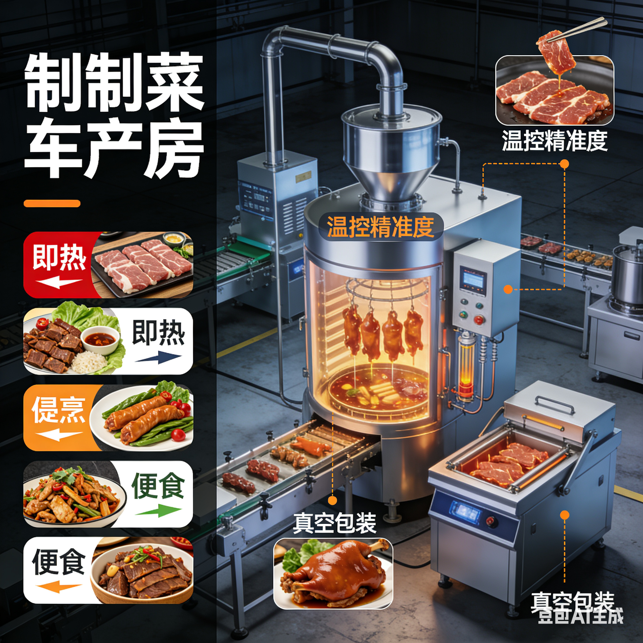 預(yù)制菜生產(chǎn)線設(shè)備該如何合理挑選？(圖2)