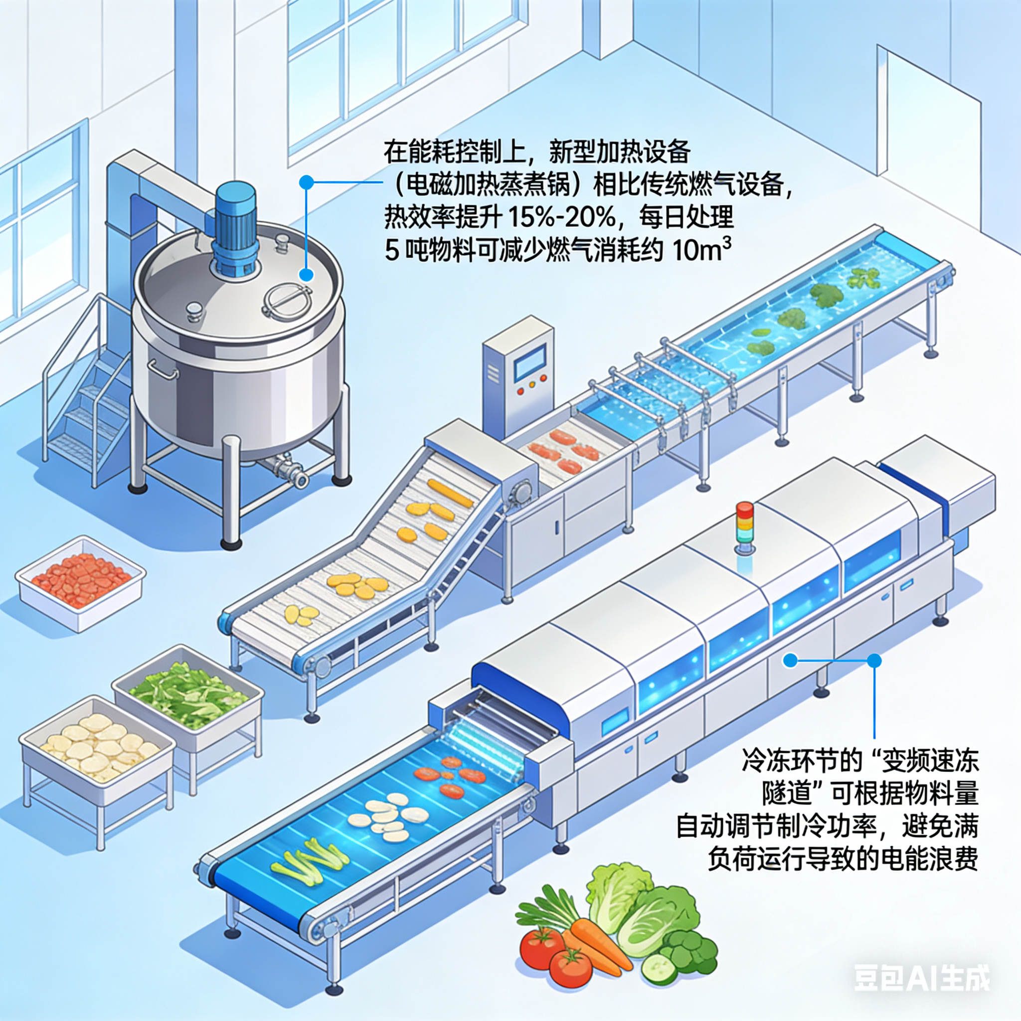 預(yù)制菜生產(chǎn)線市場(chǎng)趨勢(shì)如何？設(shè)備需朝智能化等方向發(fā)展嗎？(圖3)