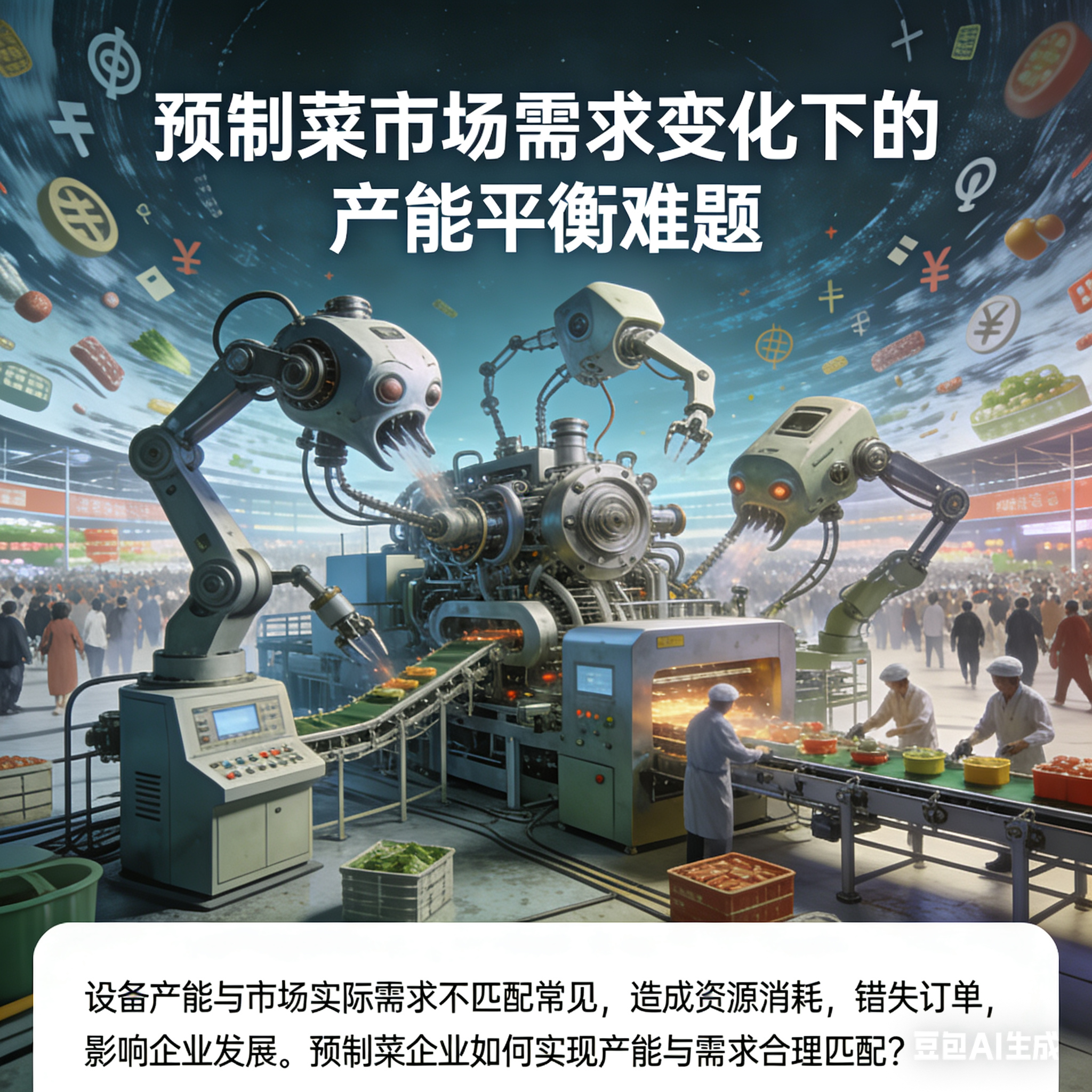 預(yù)制菜生產(chǎn)產(chǎn)能難匹配 如何避免資源浪費(fèi)與產(chǎn)能不足？