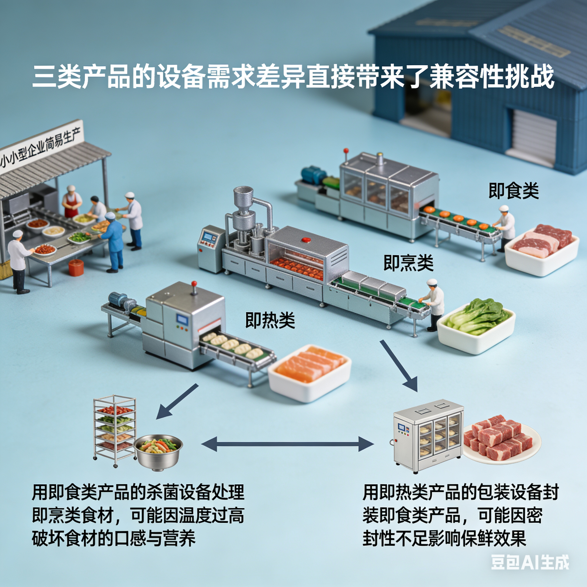 不同類型預(yù)制菜，設(shè)備兼容性是否制約生產(chǎn)？(圖3)